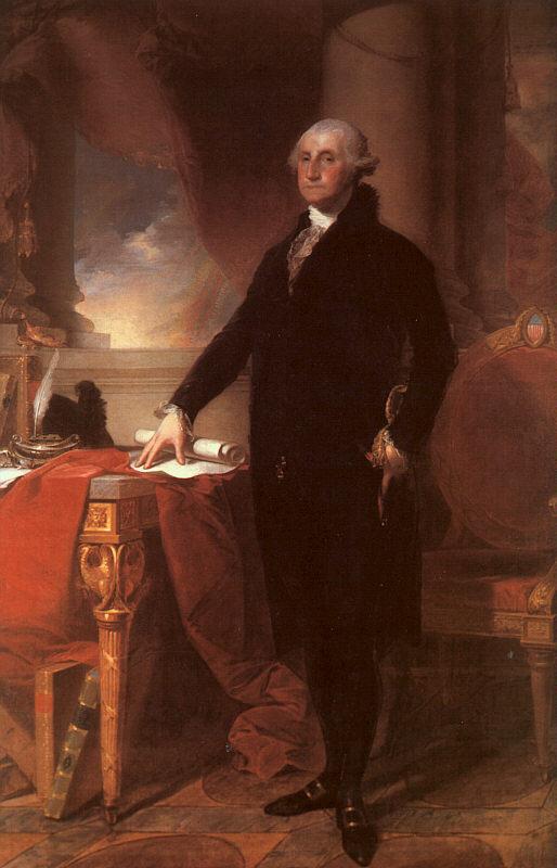 Gilbert Charles Stuart George Washington Sweden oil painting art